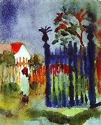 Garden Gate August Macke